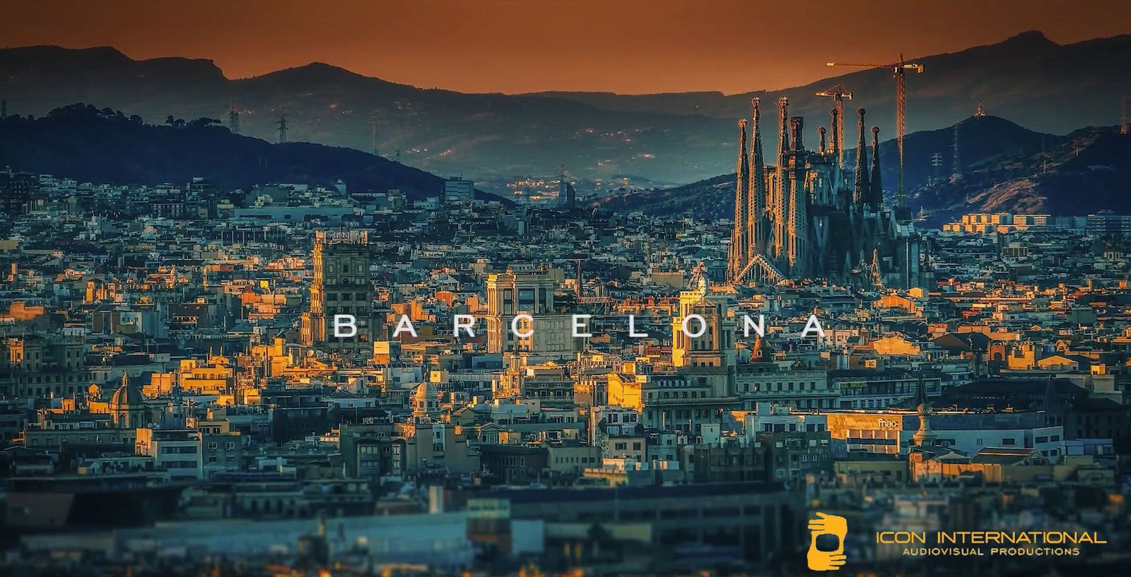 Barcelona video overlay