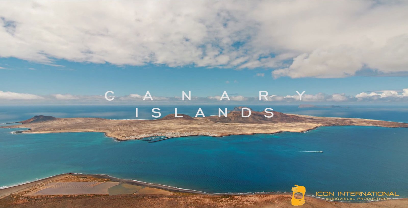 Canary Islands video overlay